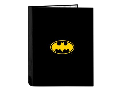 Krúžkový zakladač Batman Game over Čierna A4 (26,5 x 33 x 4 cm)
