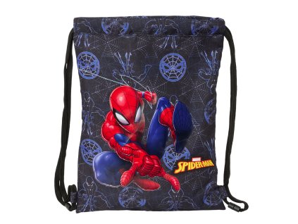 Vrecko na prezuvky Spider-Man Attack Čierna (26 x 34 x 1 cm)