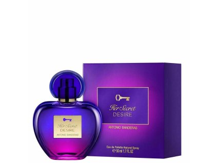 Dámska toaletná voda Antonio Banderas Her Secret Desire EDT (50 ml)