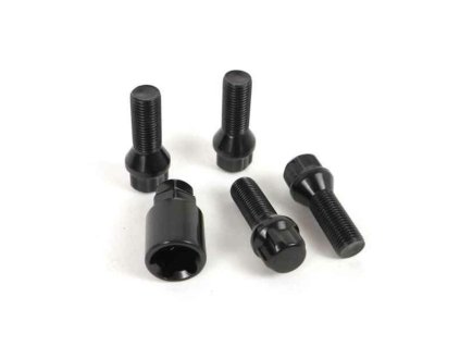 Skrutka OMPS09821201 M12 x 1,50 4 ks Čierna