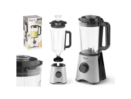 Stolný mixér Argon JE-816A Čierna Oceľ 350 W (1,5 l) (17 x 37 x 16,5 cm)