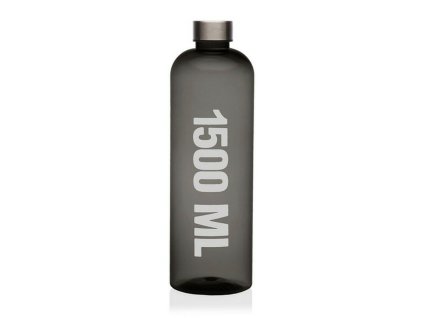 Fľaša Versa Sivá Oceľ polystyrén (1500 ml)
