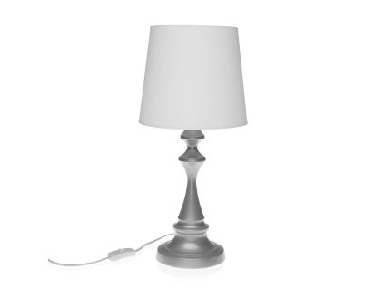 Stolná lampa Versa Gene Kov Sivá (23 x 49 cm)