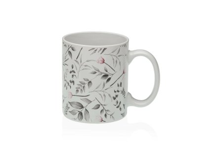 Hrnček Versa Caprice Kvety Porcelán (8 x 12 x 9,5 cm)