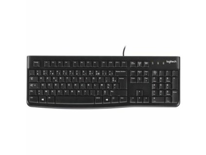 Francúzska klávesnica Logitech K120 Francúzština AZERTY Čierna