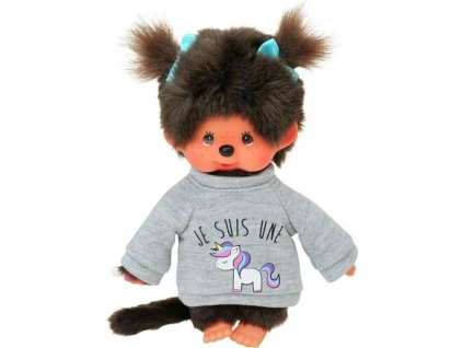 Plyšová hračka Mončiči Bandai Monchhichi Licorne Jednorožec Plast (20 cm)