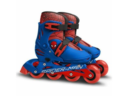 Detské kolieskové korčule in-line Stamp Spiderman Modrá (Veľkosť 30-33)