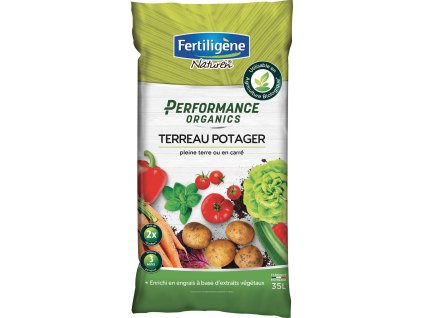 Hlina pre kvetináče Fertiligène Performance Organics 35 L