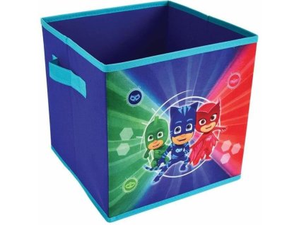 Box na hračky Fun House Pyjamasques Hranatý Modrá (25 x 25 x 25 cm)