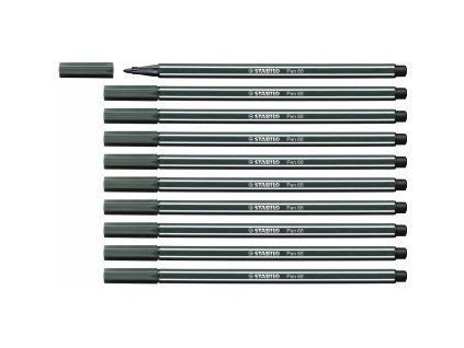 Fixky Stabilo Pen 68 Tmavozelená (10 kusov)