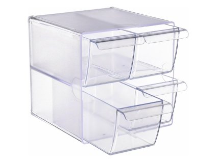Viacúčelový organizér Archivo 2000 Transparentná 19 x 15 x 15 cm