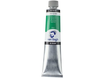 Umelecká olejová farba Talens Van Gogh 675- Talianska zelená (200 ml)