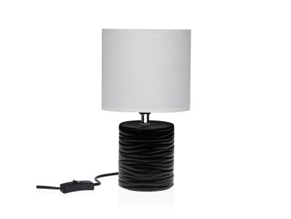Stolná lampa Versa Nira Čierna (14 x 27,5 x 9,5 cm)