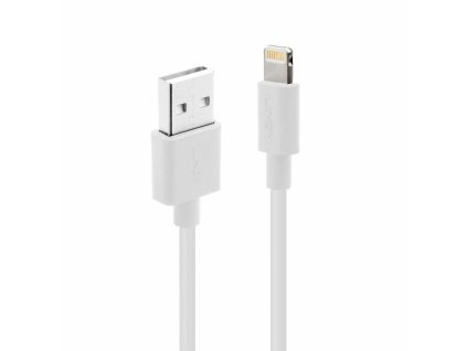 Kábel USB na Lightning LINDY 31327 2 m Biela