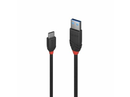 Kábel USB A na USB C LINDY 36915 50 cm Čierna