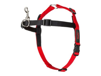 Postroj pre psa Company of Animals Halti Čierna/Červená Veľkosť L (80-120 cm)