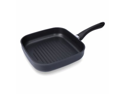 Grilovacia panvica EDM 76676 24 x 24 cm Čierna Aluminium
