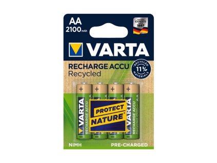 4x AA Dobíjacie Batérie Varta