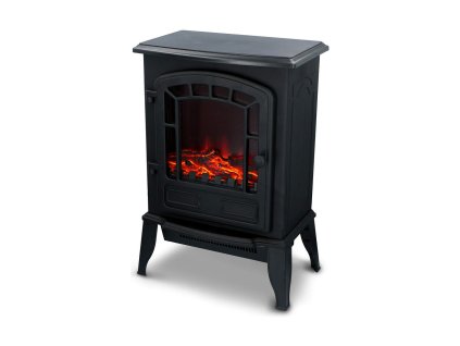 Dekoračný elektrický komín Classic Fire Torino Čierna 2000 W 56,5 x 24 x 38 cm