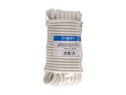 Pletené lano EDM 87854 Biela 10 m