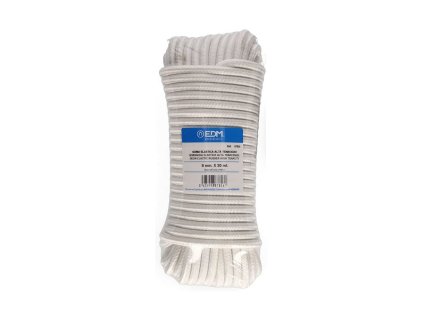 Pletené lano EDM 87856 Biela 20 m