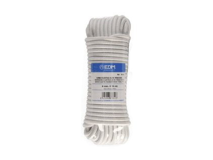 Pletené lano EDM 87852 Biela Guma