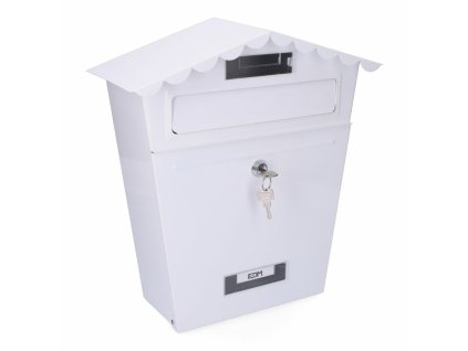 Poštová schránka na stenu EDM Classic Oceľ Biela (29,5 x 35,5 x 10,5 cm)