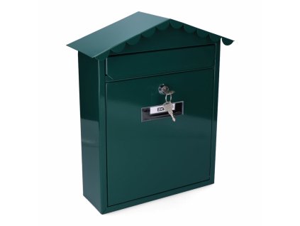 Poštová schránka na stenu EDM Tradition Oceľ Zelená (26 x 35,5 x 9 cm)