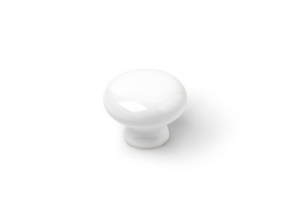 Kľučka na dvere Rei 821 Okrúhly Porcelán Biela 4 kusy (Ø 3,5 x 2,6 cm)