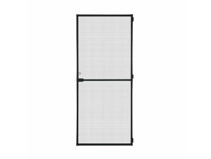 Sieť proti Hmyzu Schellenberg Dvere S rámom Laminát Čierna Aluminium (100 x 210 cm)