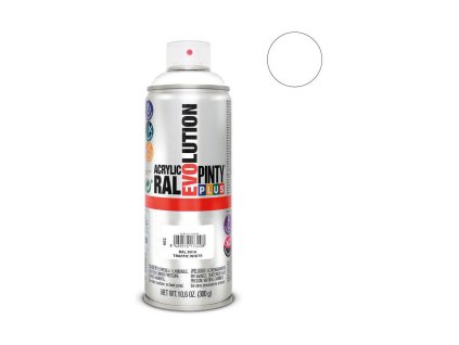 Sprejová farba Pintyplus Tech RAL 9016 400 ml domáce spotrebiče Traffic White