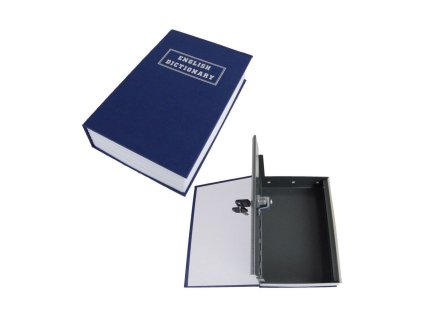Trezor v tvare knihy Bensontools Oceľ Čierna (24 x 15,5 x 5,5 cm)