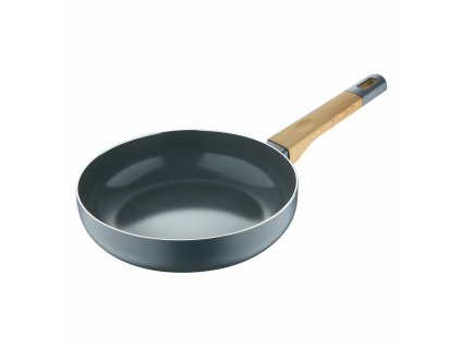 Panvica San Ignacio Earth Grey SG-6753 Sivá Aluminium Drevo (Ø 28 x 6,4 cm)