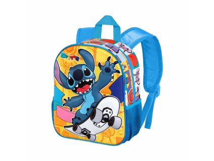 Detský batoh 3D Lilo & Stitch Karactermania Viacfarebná Modrá (26 x 31 x 11 cm)
