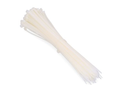 Nylonové sťahovacie pásky Fischer Prírodná (3,6 x 200 mm) (100 kusov)