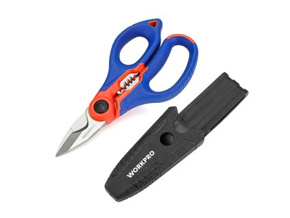 Elektrikárske nožnice na káble 3 v 1 Workpro (16,7 x 8 x 2,8 cm)