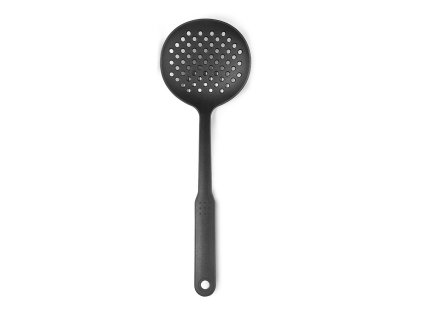 Dierovaná naberačka Ibili Nylon Čierna 31 cm