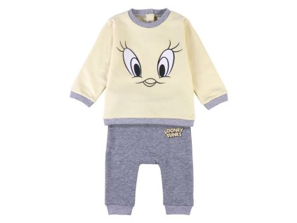 Detská tepláková súprava Looney Tunes Žltá Sivá