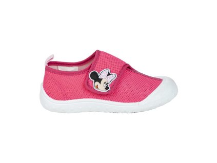 Detská voľnočasová obuv Minnie Mouse Polyester TPR Ružová