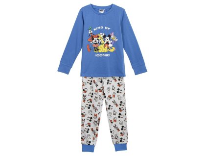 Detské pyžamo Mickey Mouse Kind of Iconic Modrá