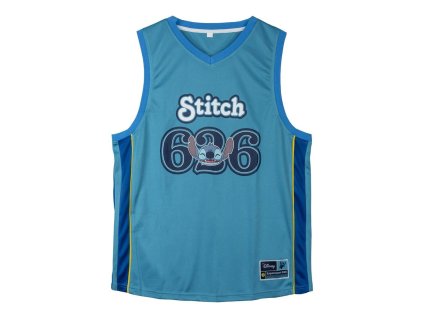 Basketbalové tričko Stitch Polyester Modrá Unisex