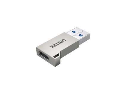 Adaptér USB A na USB-C Unitek A1034NI Strieborná