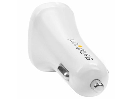 Autonabíjačka Startech 2x USB 2.0 2USB2PCARWHS Biela