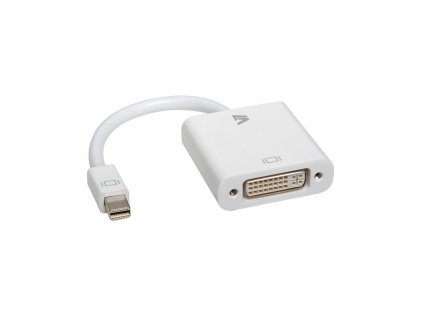 Adaptér Mini DisplayPort na DVI-D V7 CBL-MD1WHT-5E Biela