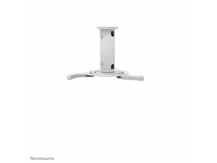 Stropný držiak na projektor Neomounts BEAMER-C80WHITE Biela