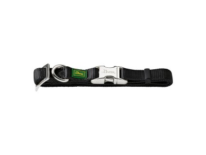 Psí obojok Hunter Alu-Strong Čierna Veľkosť S (30-45 cm)