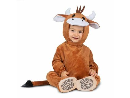 Kostým pre bábätká My Other Me Gaštanová Býk (Veľkosť 7–12 mesiacov)