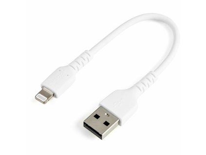 Kábel USB na Lightning 15 cm Startech RUSBLTMM15CMW USB A Biela