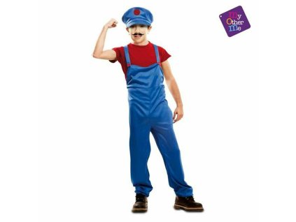 Kostým pre deti My Other Me Plumber (Veľkosť 3–4 roky)