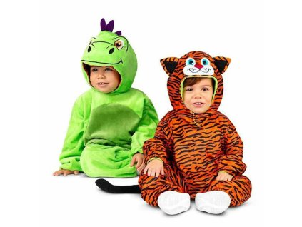 Kostým pre bábätká My Other Me Tiger Drak Obojstranný (Veľkosť 6–12 mesiacov)
